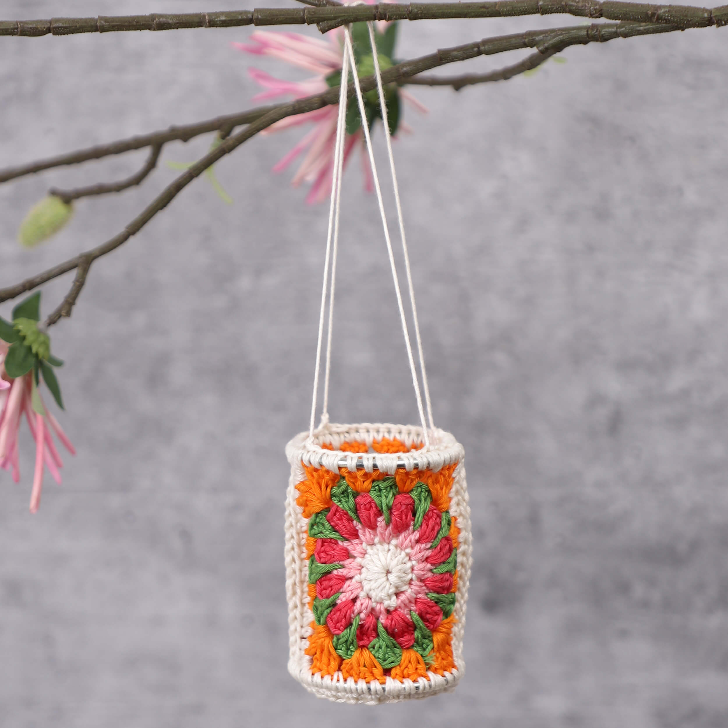 Handmade Crochet Miniature Lantern
