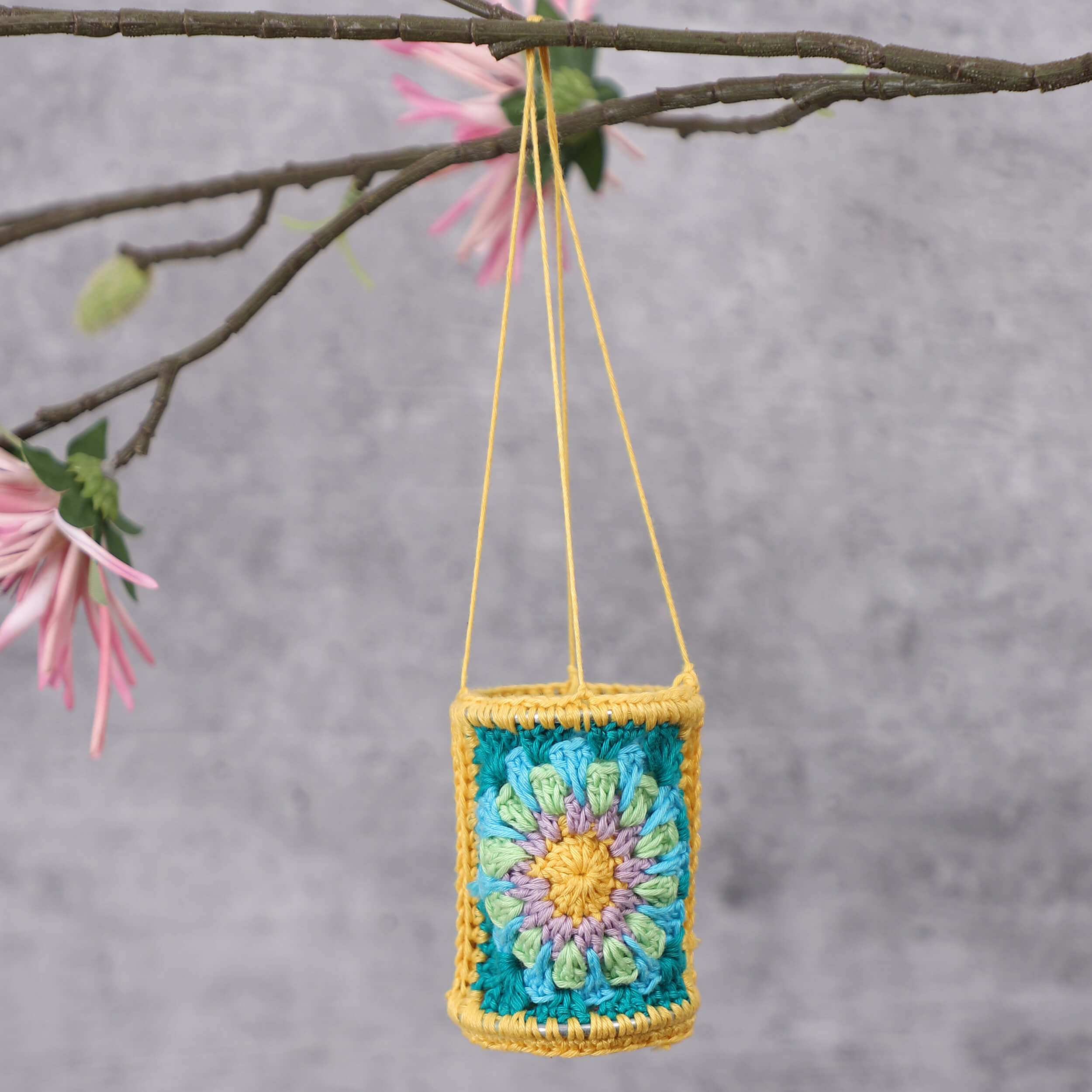 Handmade Crochet Miniature Lantern