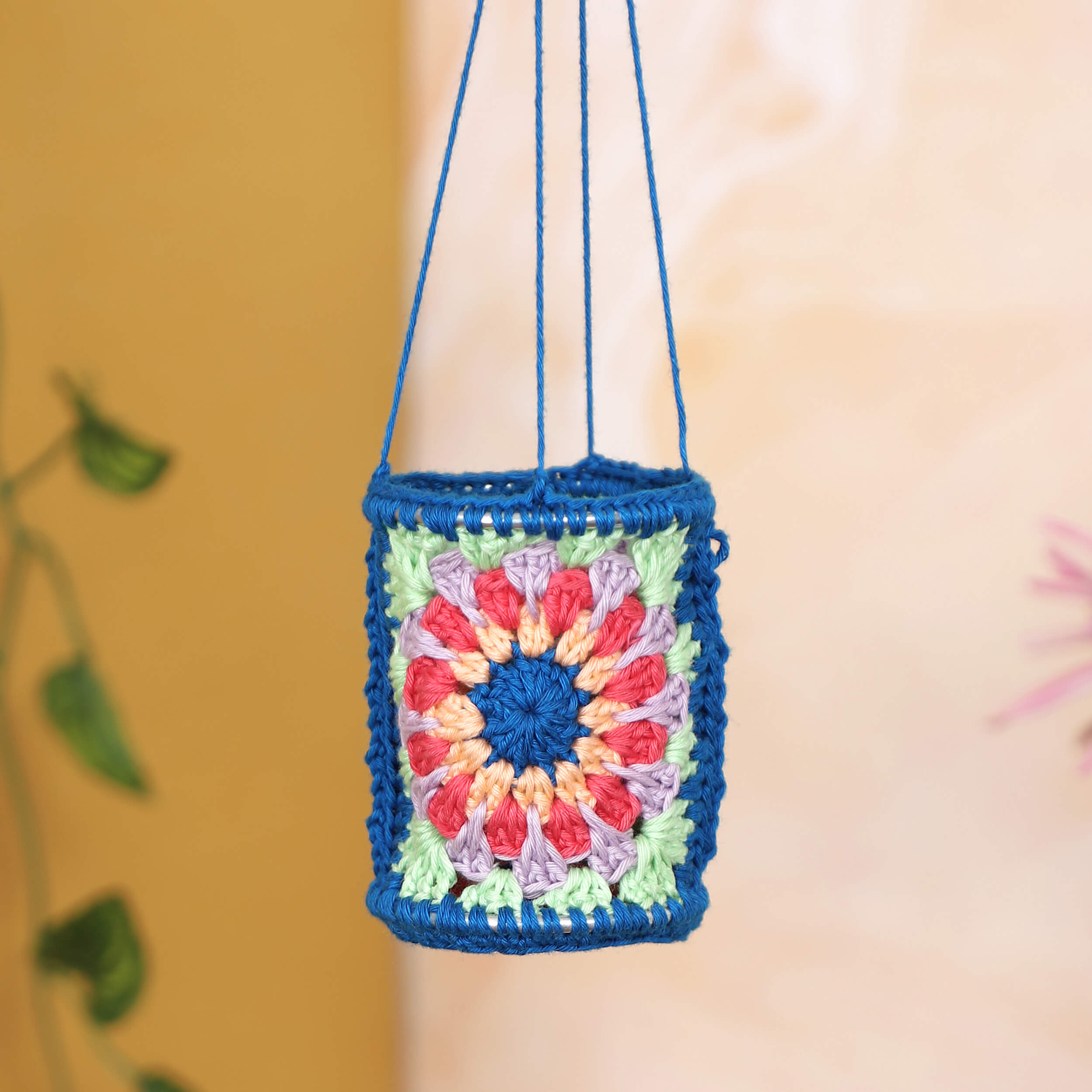 Handmade Crochet Miniature Lantern