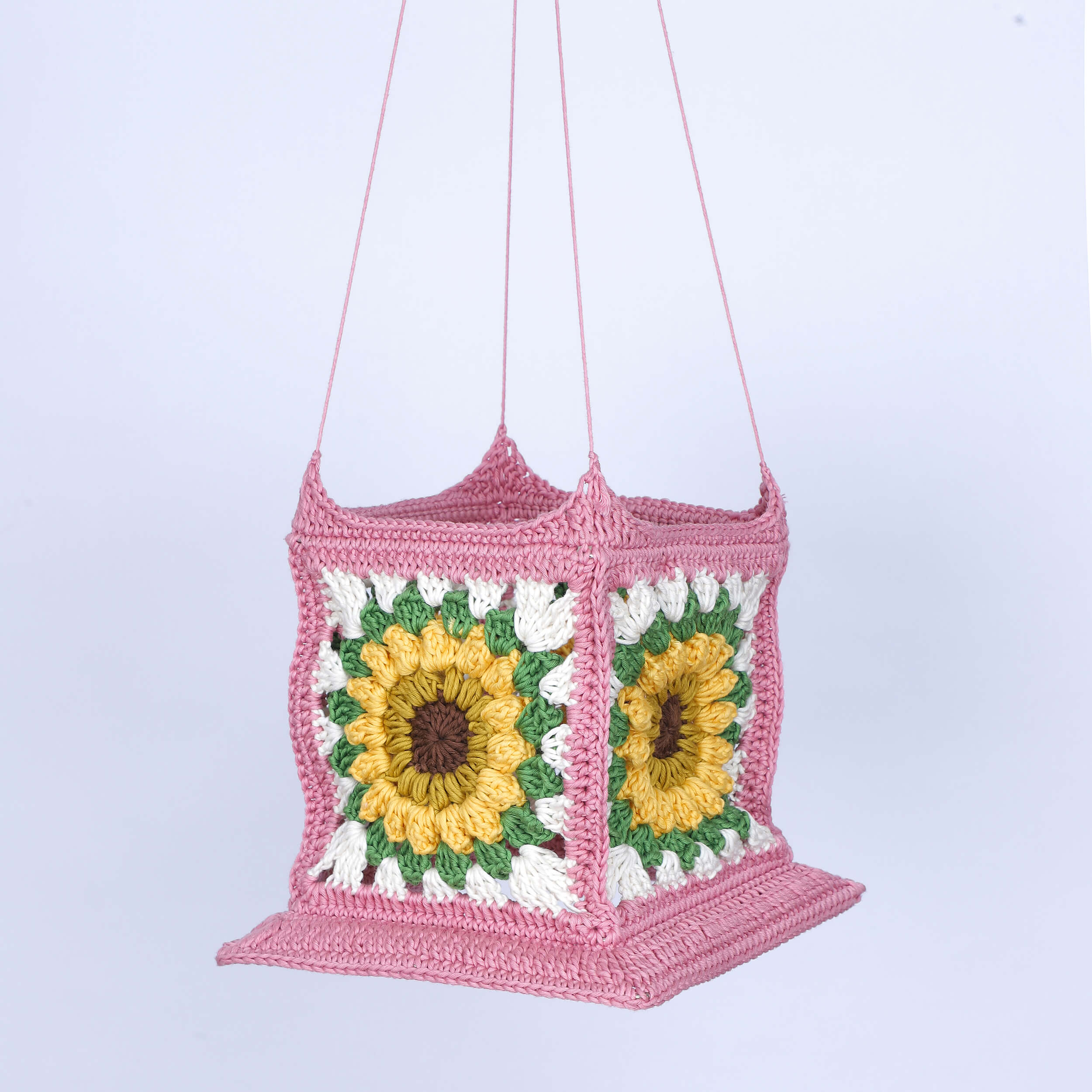 Handmade Crochet Lantern - Vrindavan
