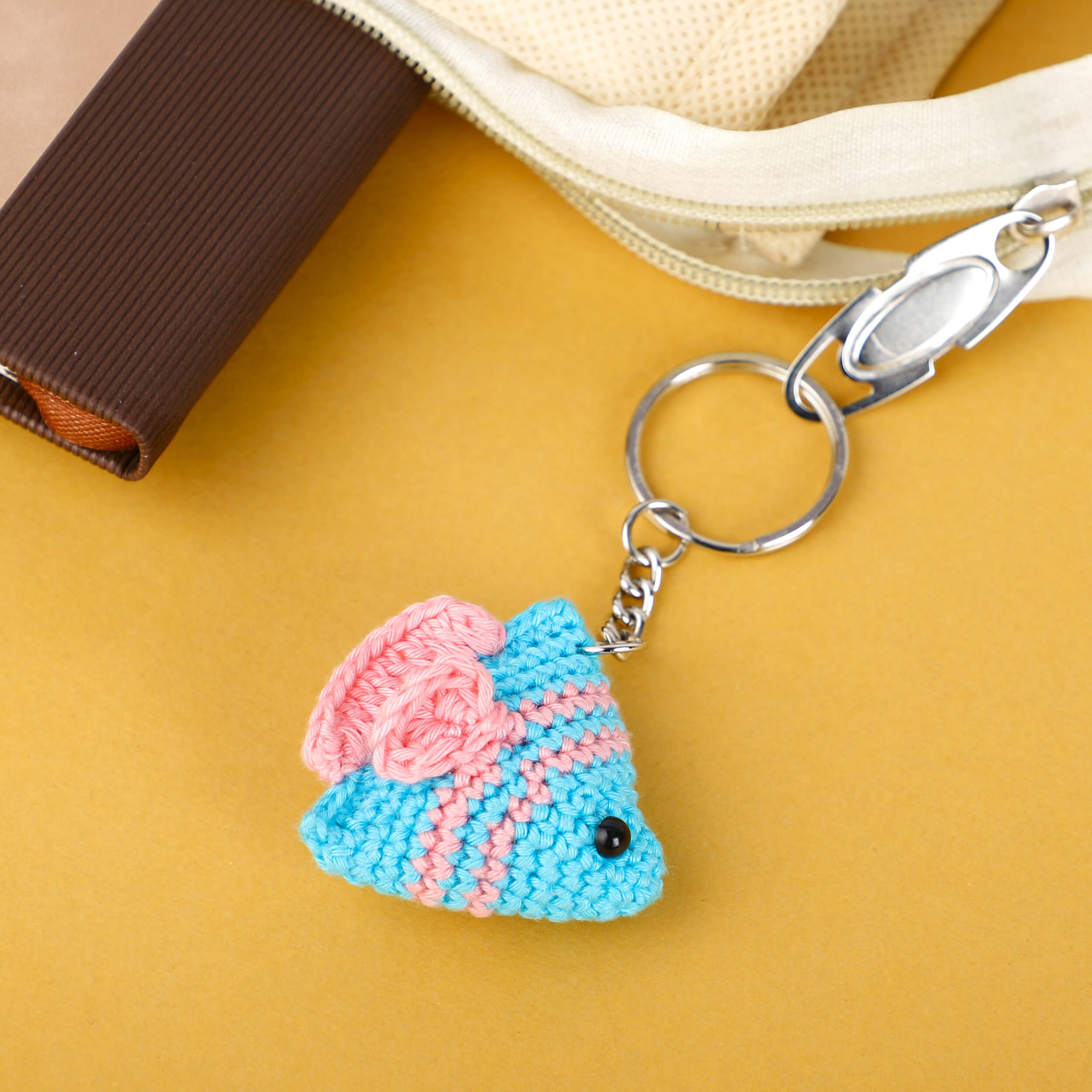 Cute Fish Keychain