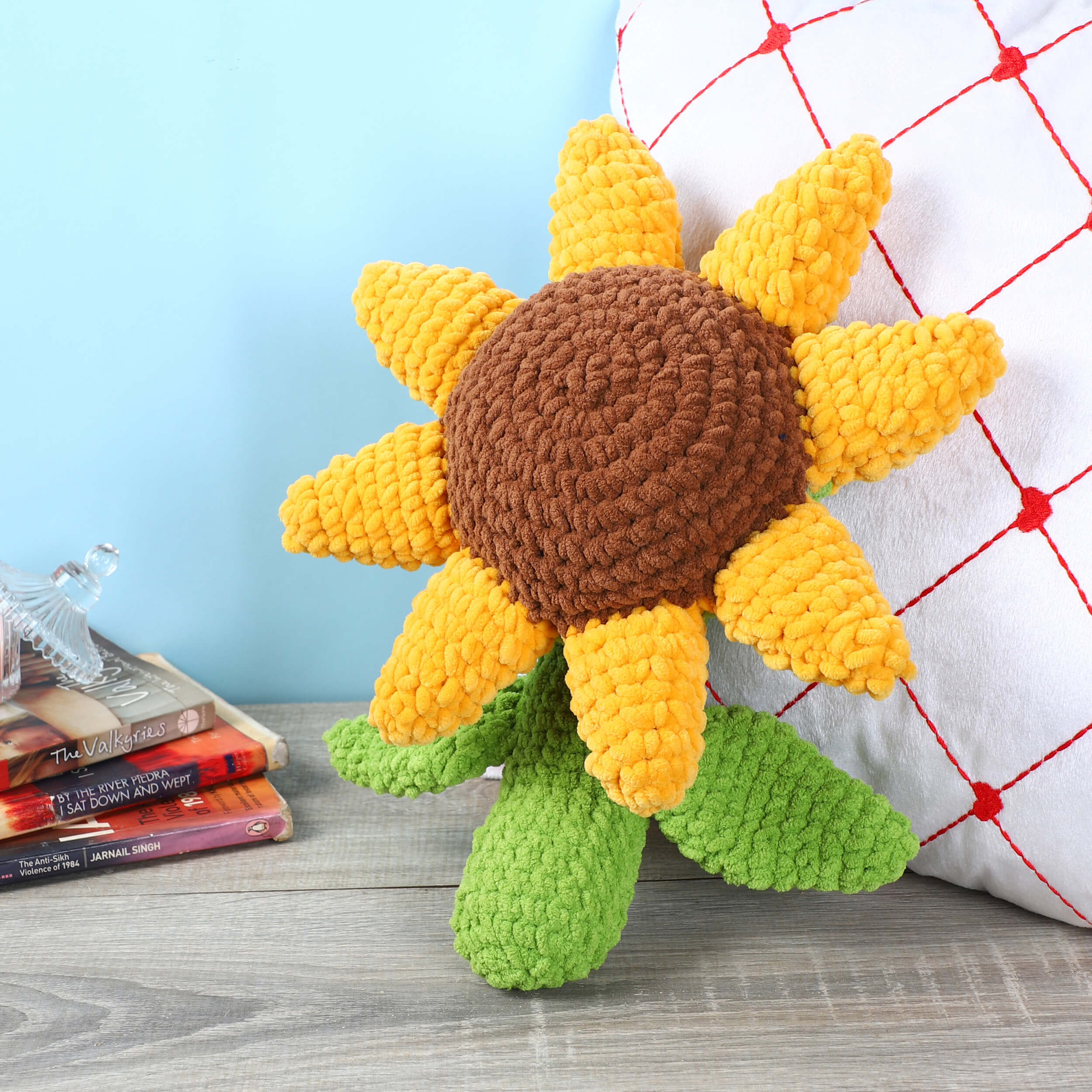 Handmade Amigurumi Plush Toy - Sun Flower