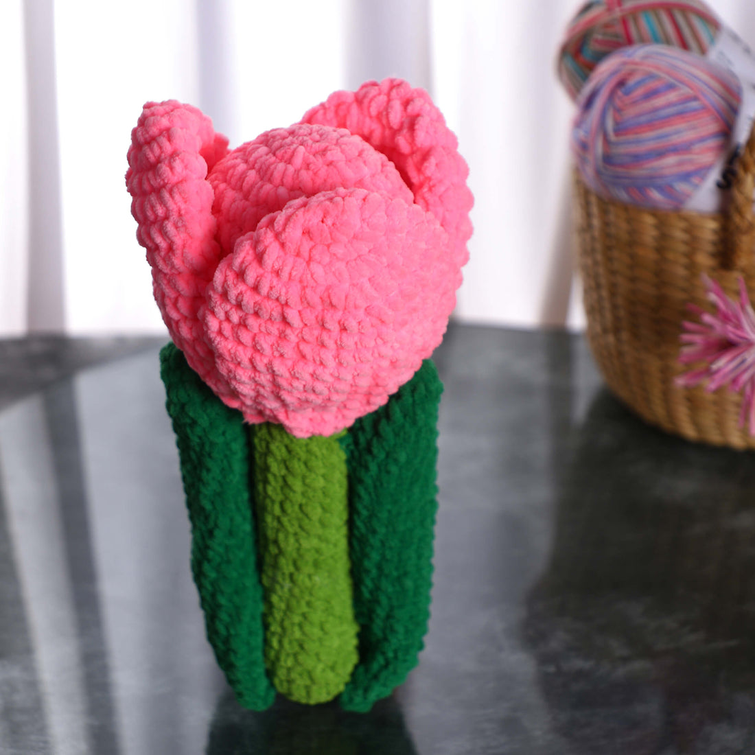 Handmade Amigurumi Plush Toy - Tulip Bud