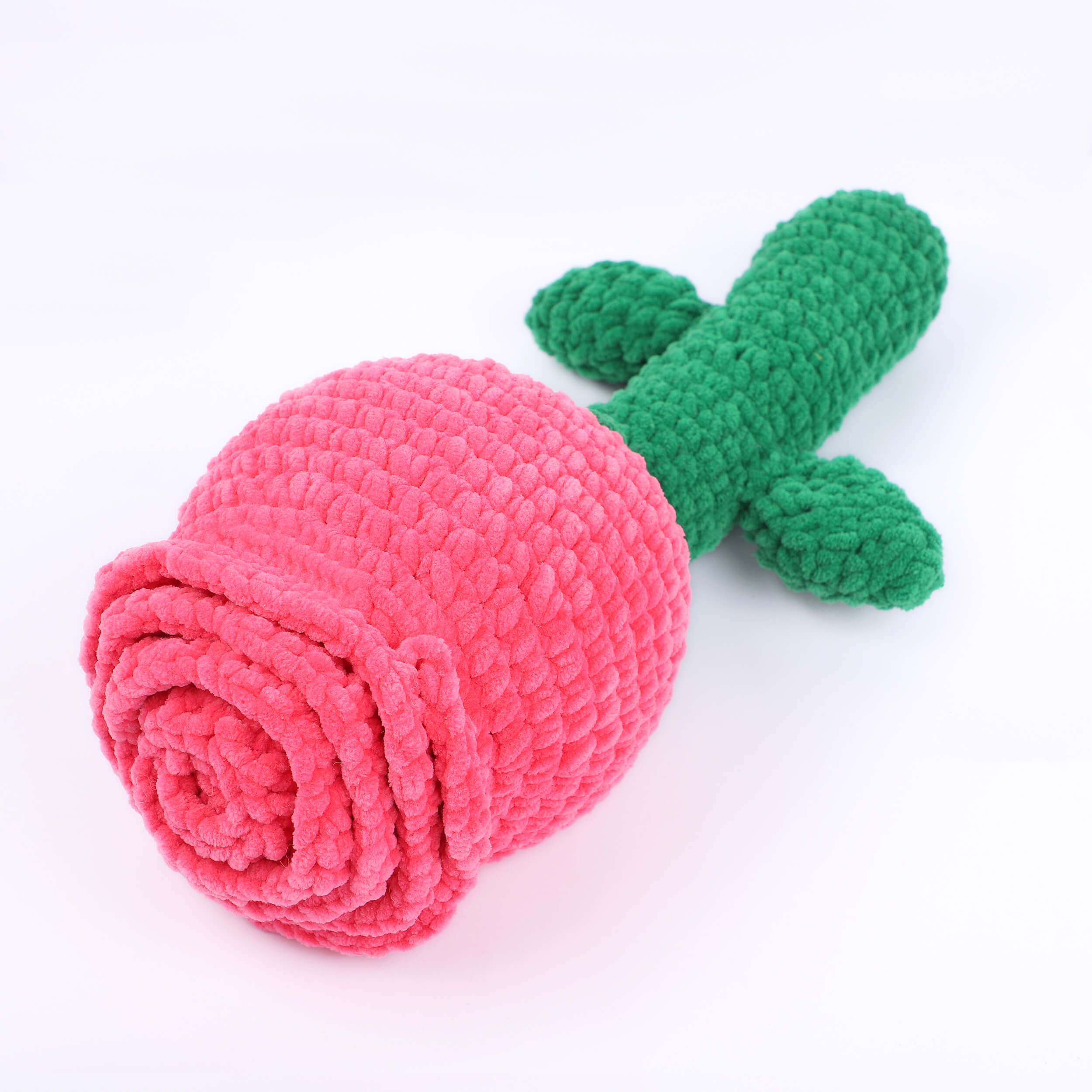 Handmade Amigurumi Plush Toy - Rose Bud