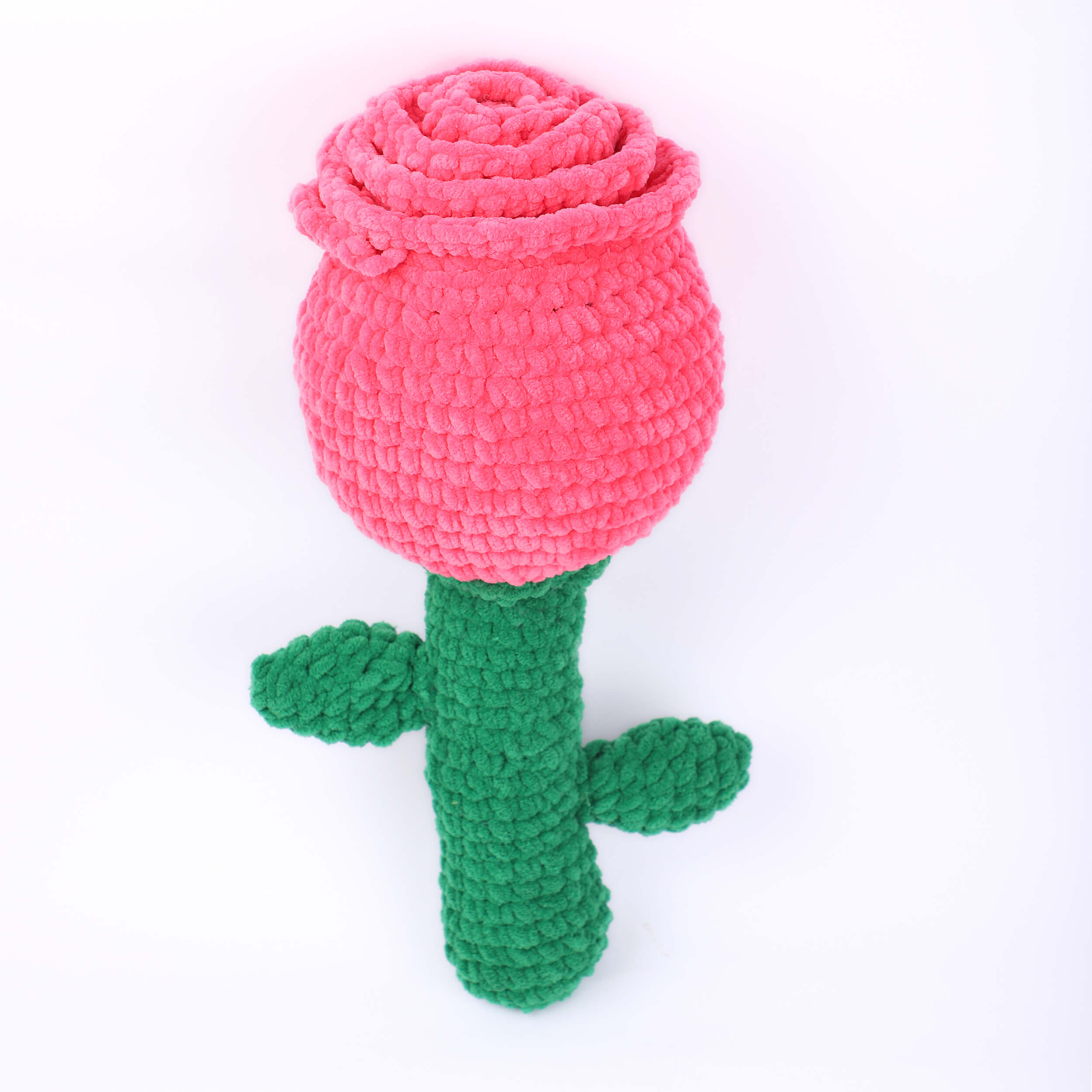 Handmade Amigurumi Plush Toy - Rose Bud