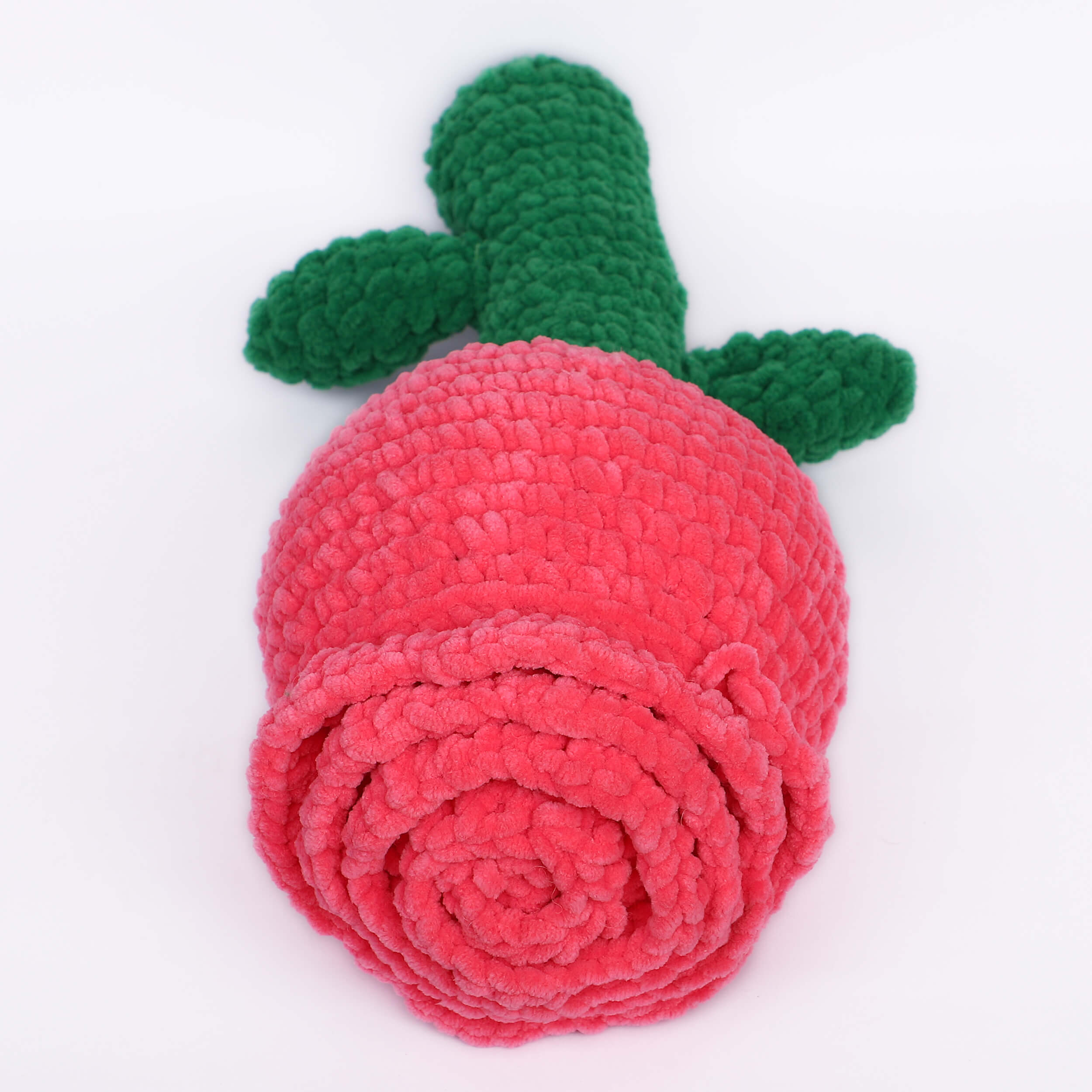 Handmade Amigurumi Plush Toy - Rose Bud