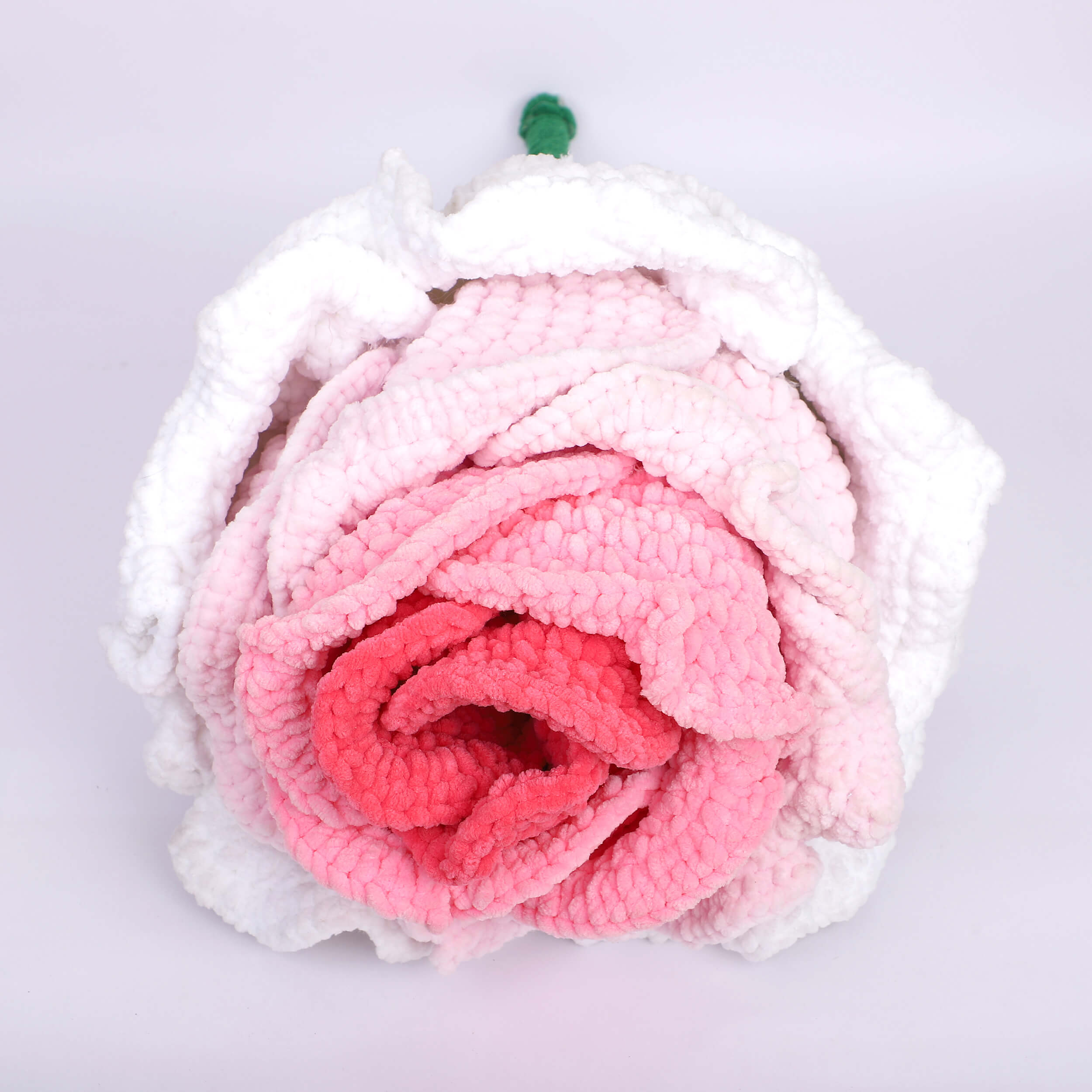 Handmade Plush Giant Rose - Shades of Pink