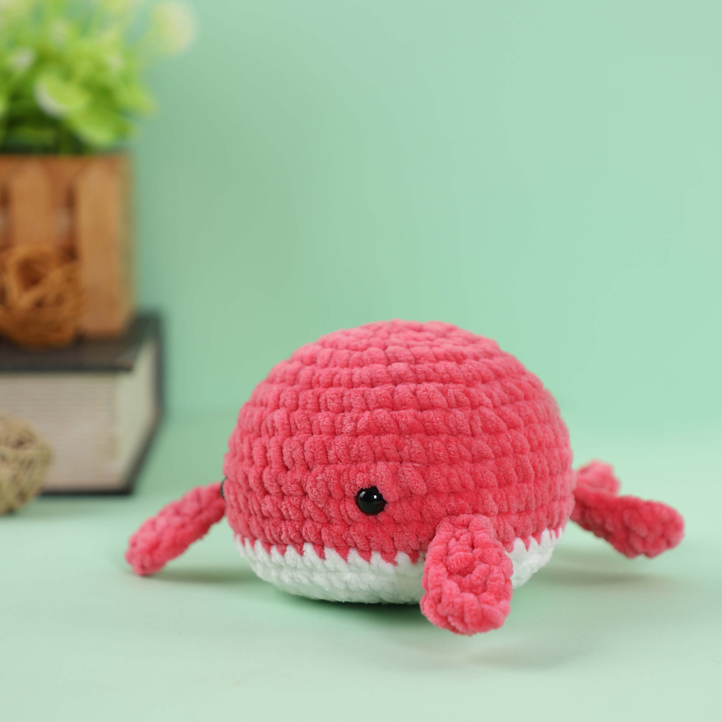 Handmade Amigurumi Plush Toy - Small Whale
