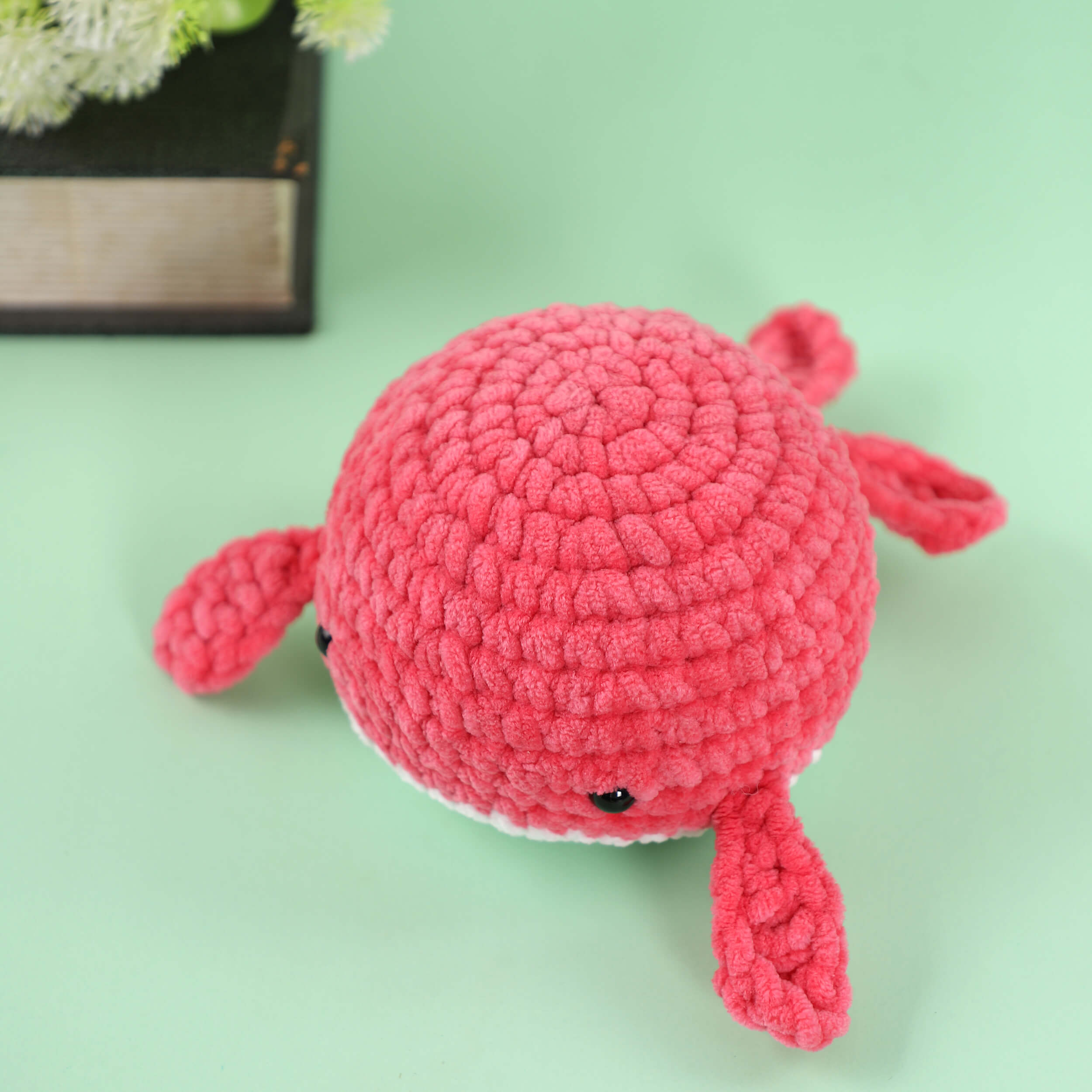 Handmade Amigurumi Plush Toy - Small Whale
