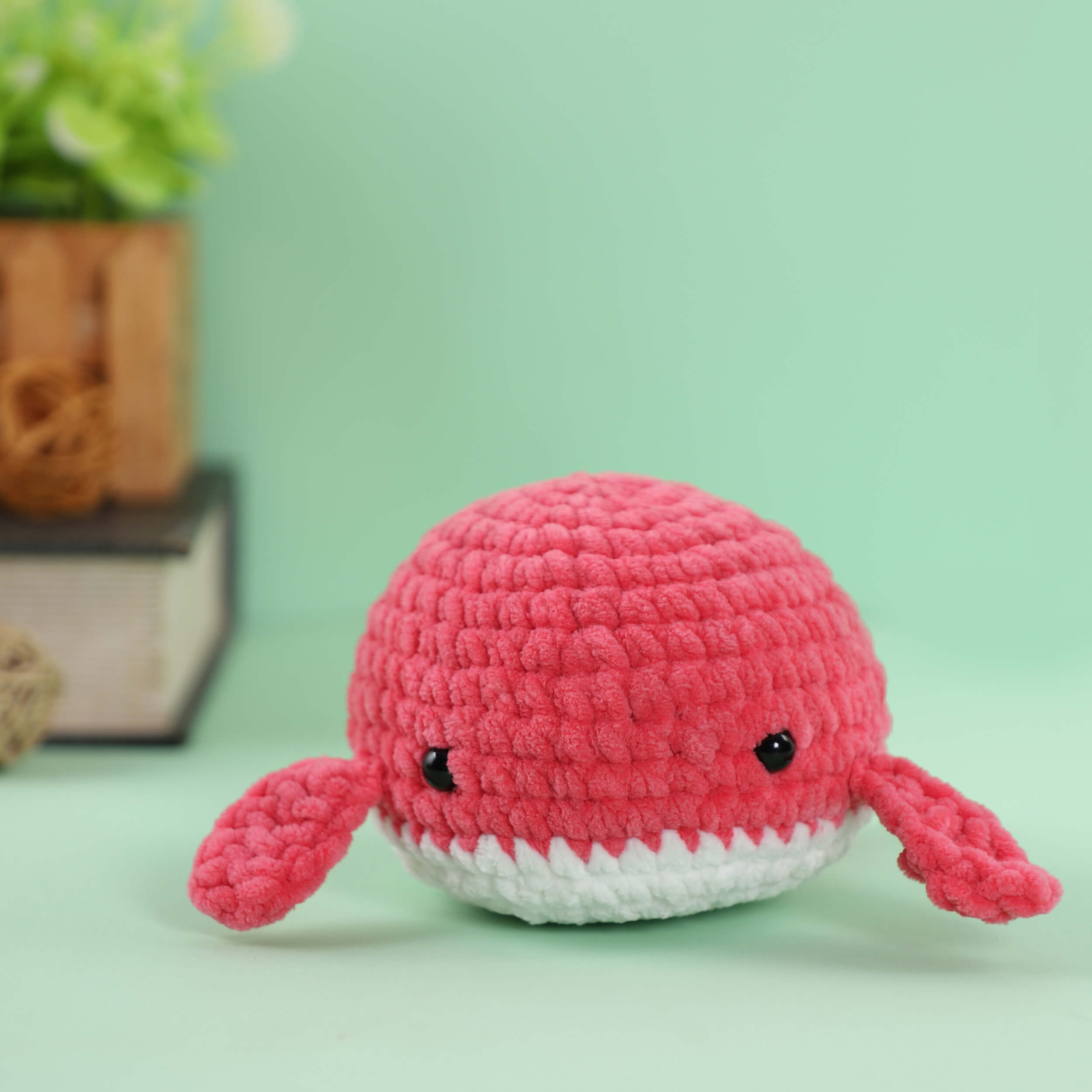 Handmade Amigurumi Plush Toy - Small Whale