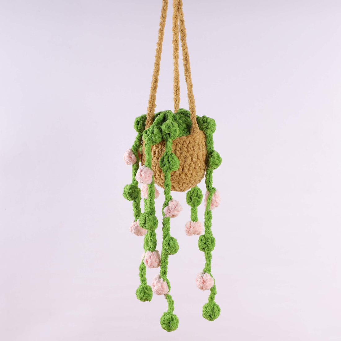 Vine Hanger - Handcrafted Crochet Flowers
