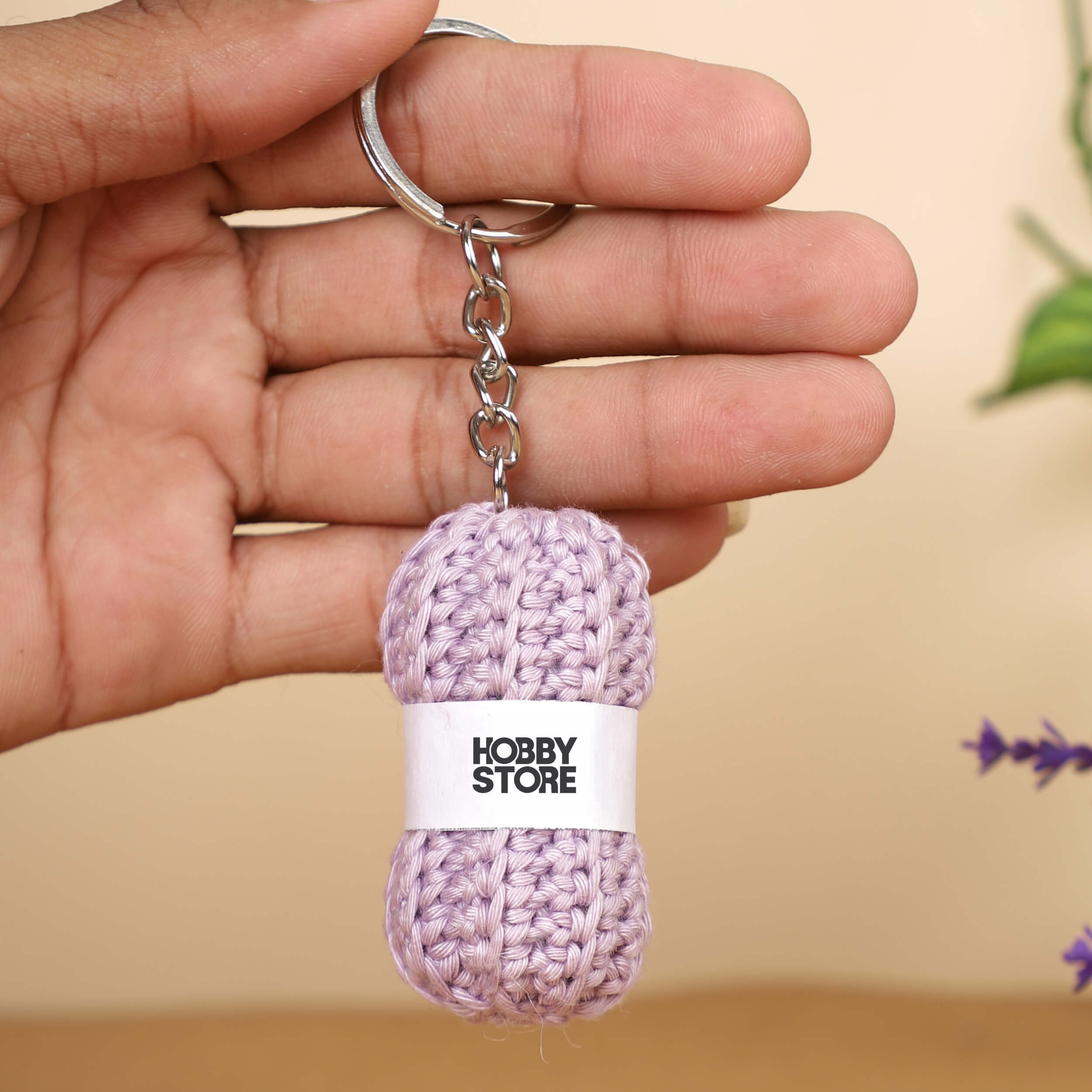 Hobby Store Mini Yarn Ball Keychains