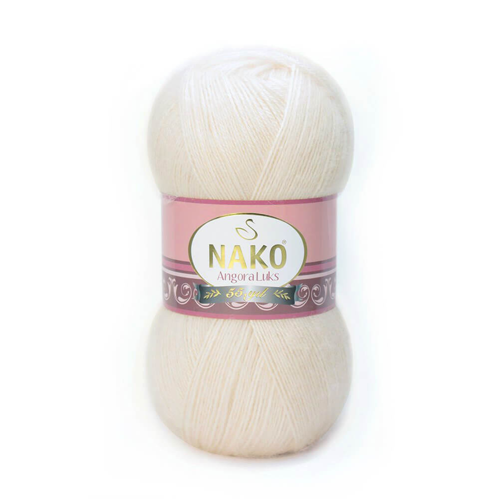 Nako Angora Luks Yarn - Beige 11499