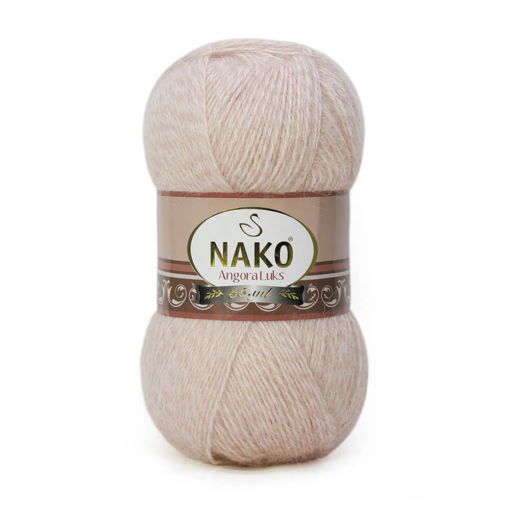 Nako Angora Luks Yarn - Multi-Color 21356