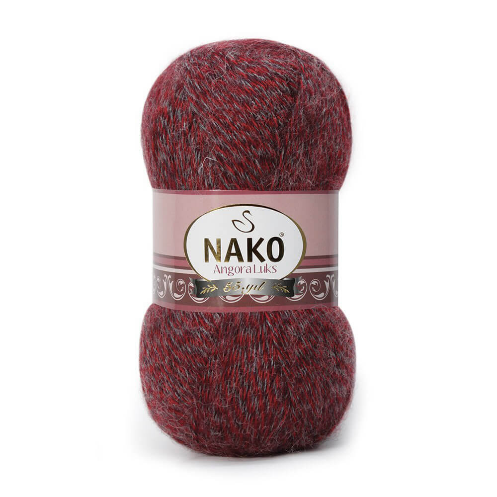 Nako Angora Luks Yarn - Multi-Color 21359