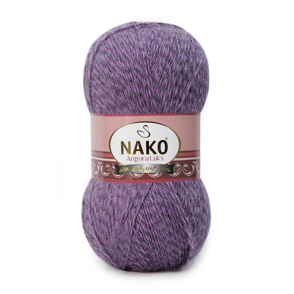 Nako Angora Luks Yarn - Multi-Color 21360 – Magic Needles