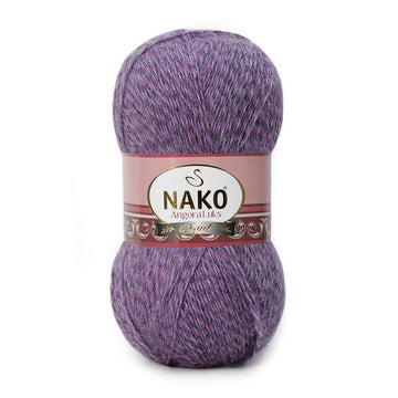 Nako Angora Luks Yarn - Multi-Color 21360