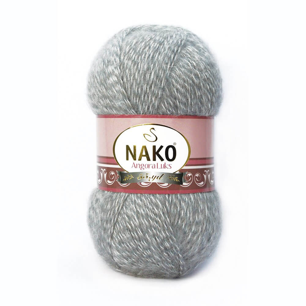 Nako Angora Luks Yarn - Multi-Color 21422