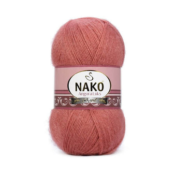 Nako Angora Luks Yarn - Fuchsia 2574