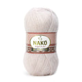 Nako Angora Luks Yarn - Open Fall Rose 318