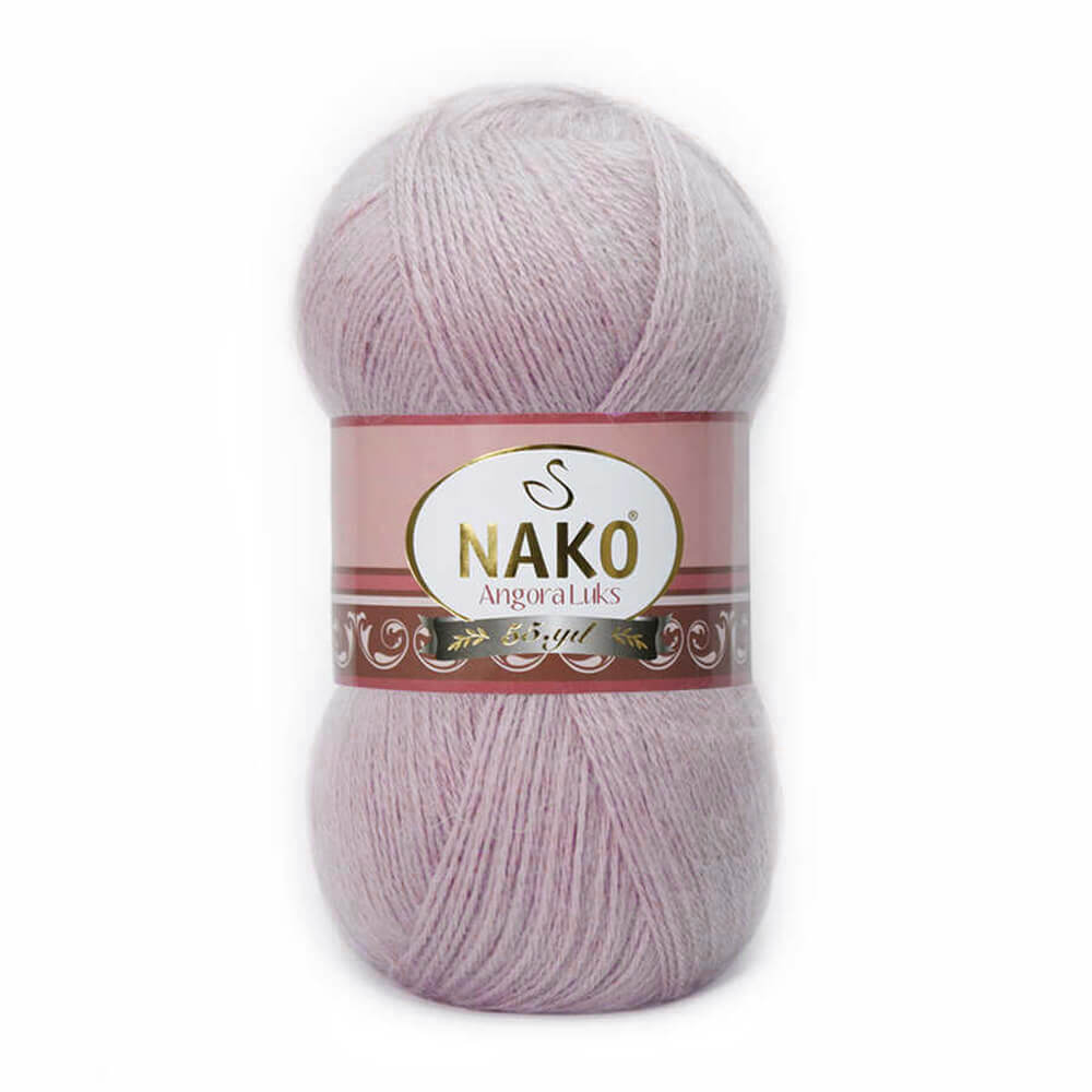 Nako Angora Luks Yarn - Lavender 6880