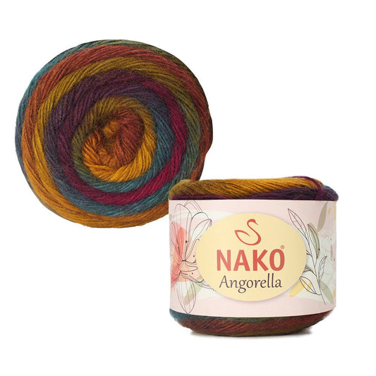 Nako Angorella Yarn - Multi-Color 87530