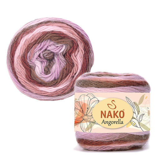 Nako Angorella Yarn - Multi-Color 87532