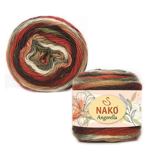 Nako Angorella Yarn - Multi-Color 87533