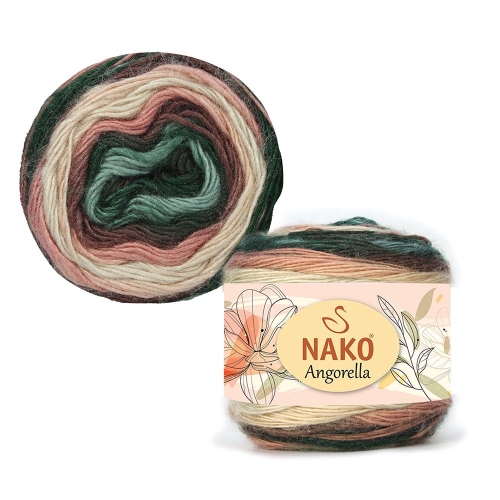 Nako Angorella Yarn - Multi-Color 87542
