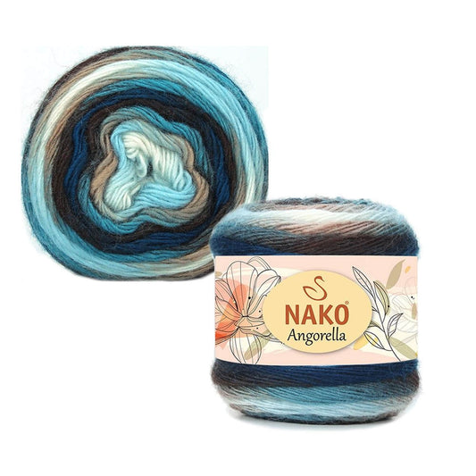 Nako Angorella Yarn - Multi-Color 87572