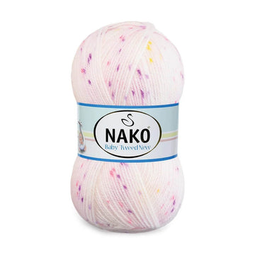 Nako Baby Tweed New Yarn - Multi-Color 31507