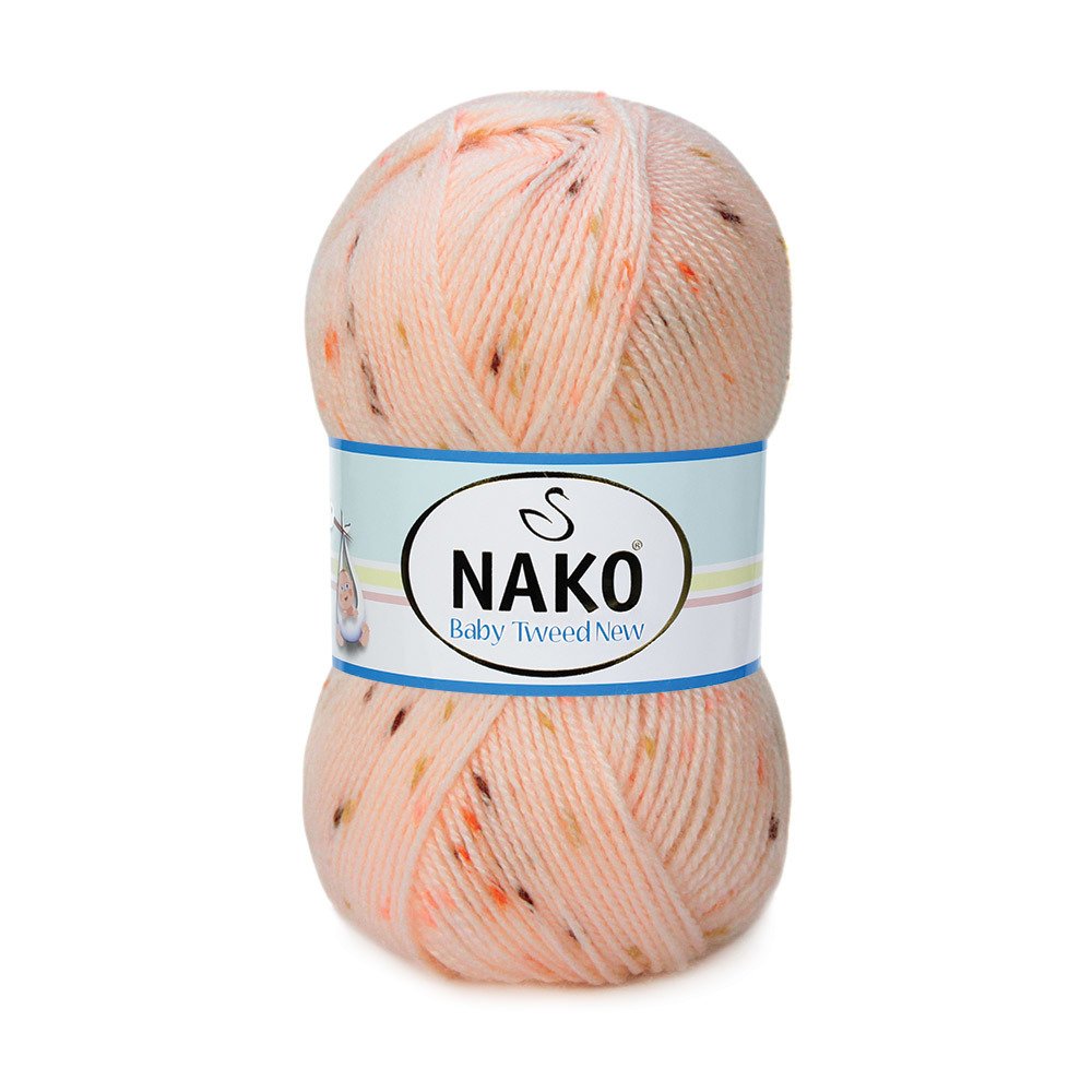 Nako Baby Tweed New Yarn - Multi-Color 31741
