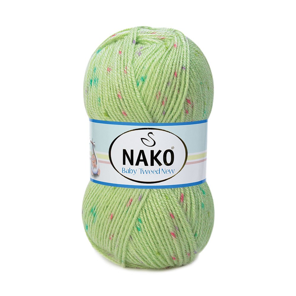Nako Baby Tweed New Yarn - Multi-Color 31742