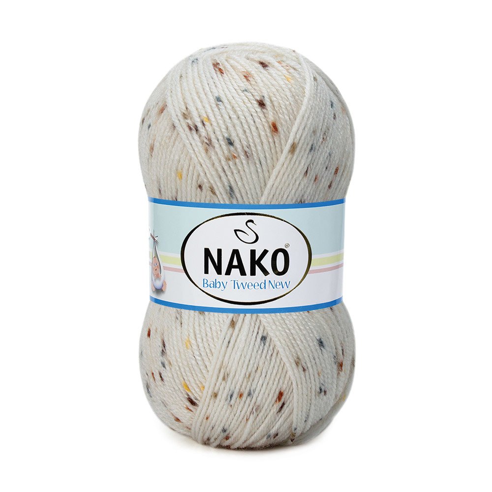 Nako Baby Tweed New Yarn - Multi-Color 31824