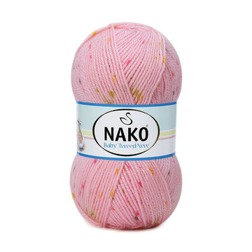 Nako Baby Tweed New Yarn - Multi-Color 31825