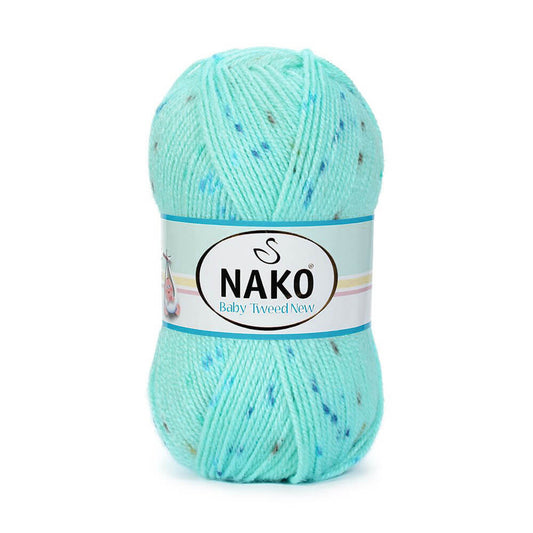 Nako Baby Tweed New Yarn - Multi-Color 32138