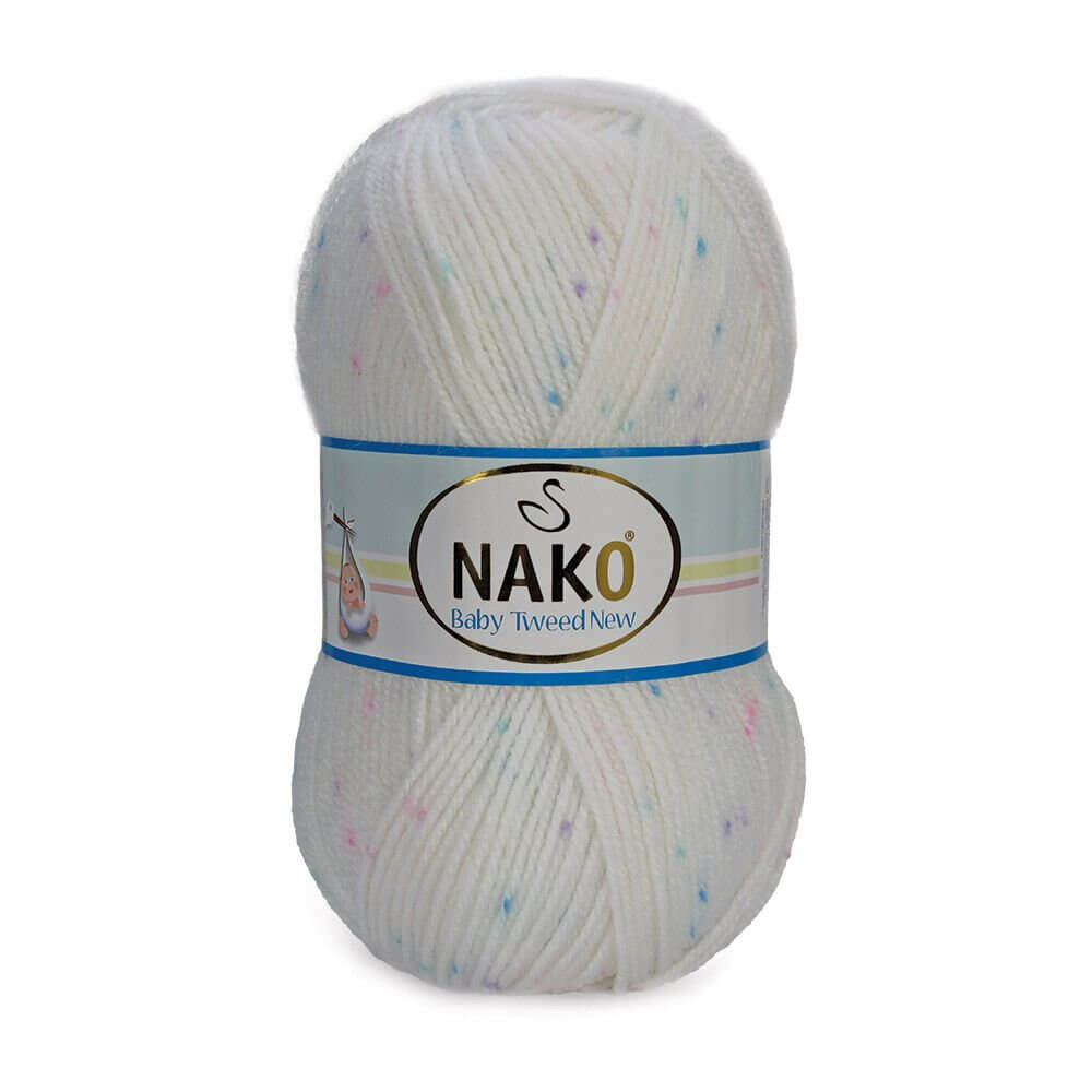 Nako Baby Tweed New Yarn - Multi-Color 32835