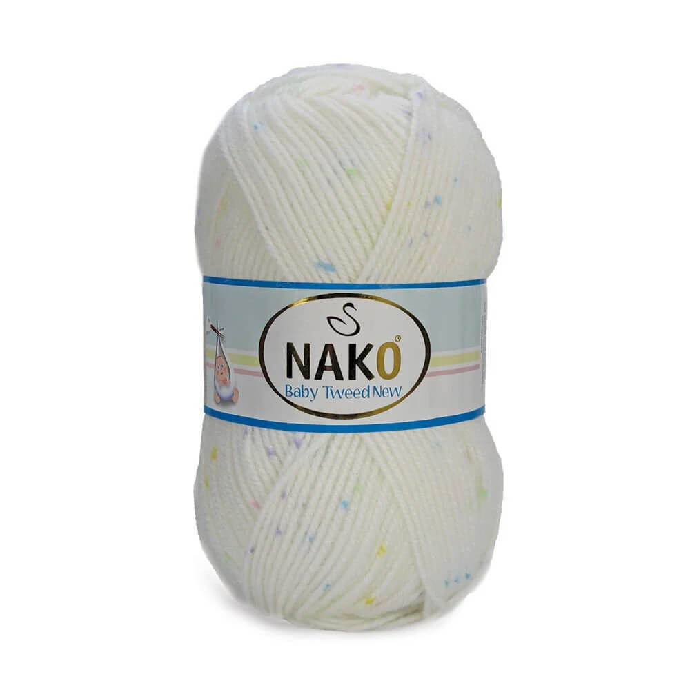 Nako Baby Tweed New Yarn - Multi-Color 32838