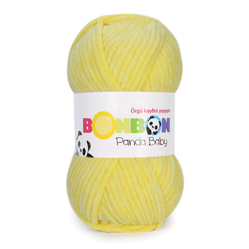 Nako Bonbon Panda Baby Yarn - Fluorescent Yellow 3093 1735