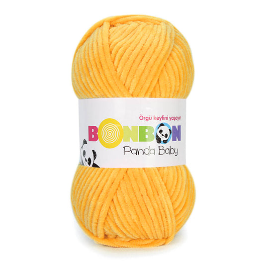 Nako Bonbon Panda Baby Yarn - Yellow 3116