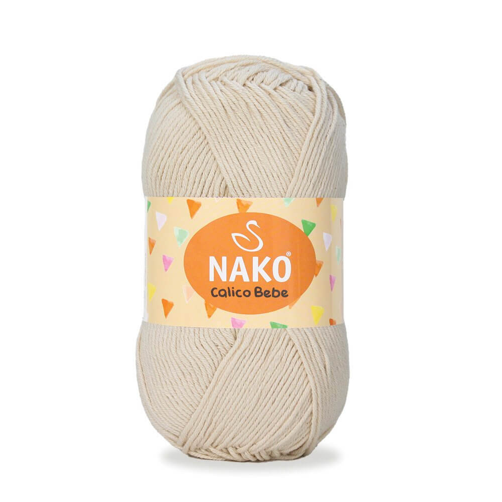 Nako Calico Bebe Yarn - Beige 10889