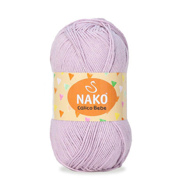 Nako Calico Bebe Yarn - Lilac 1149