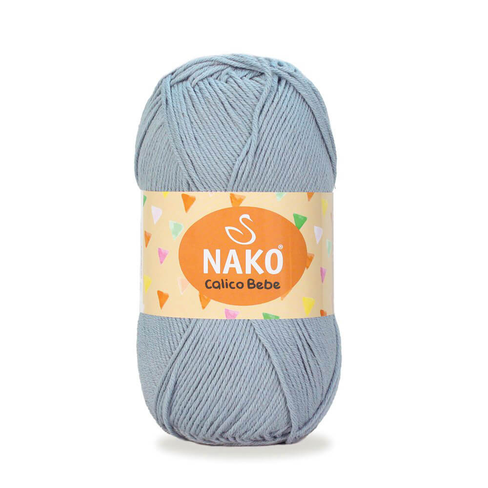 Nako Calico Bebe Yarn - Blue 12408