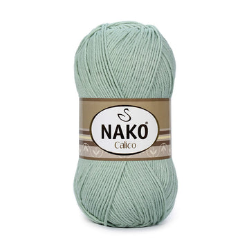 Nako Calico Yarn - Green 10331