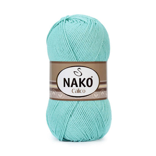 Nako Calico Yarn - Cyan 11221