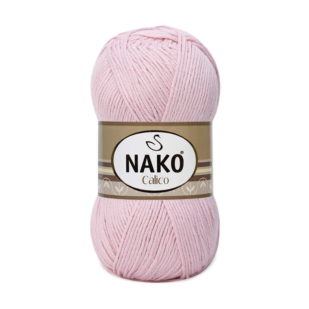 Nako Calico Yarn - Pink 11638