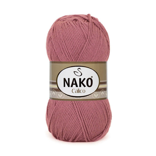 Nako Calico Yarn - Fuchsia 12396