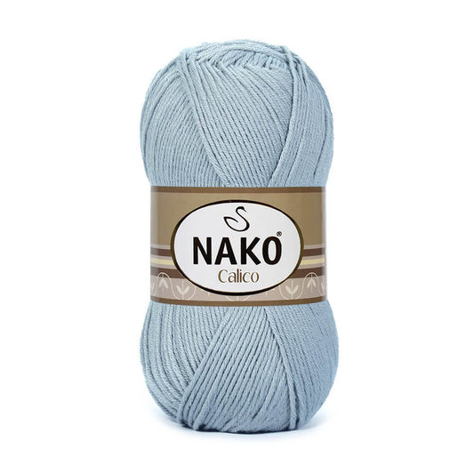 Nako Calico Yarn - Blue 12408
