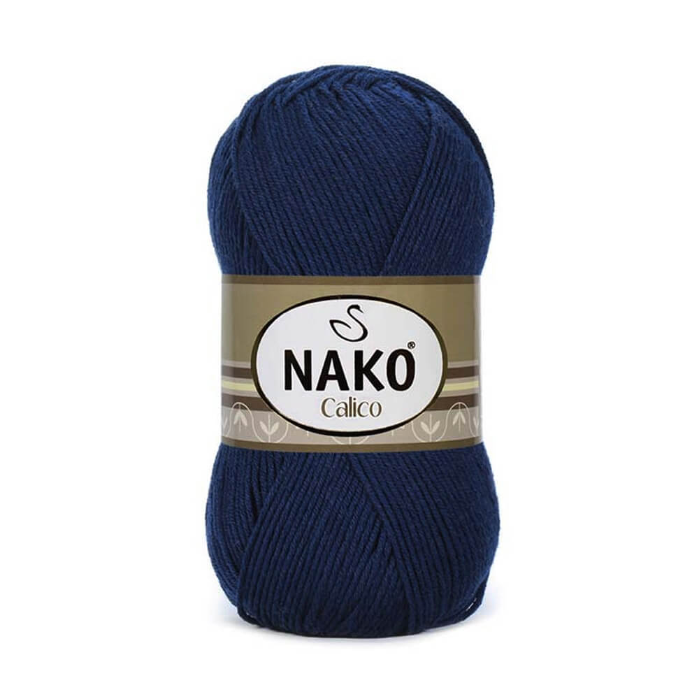 Nako Calico Yarn - Blue 148