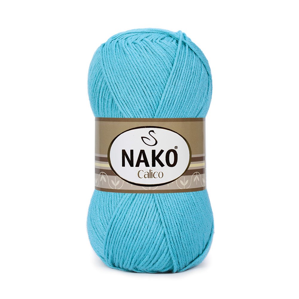 Nako Calico Yarn - Blue 3792